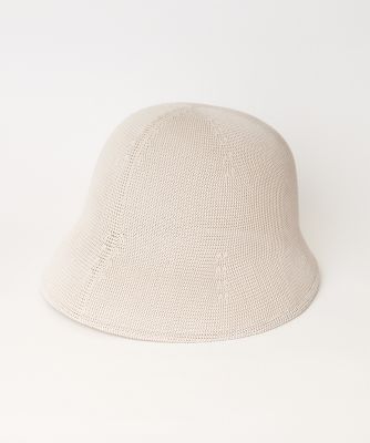 MESH KNIT ASYMMETRIC HAT